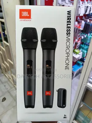 JBL Wireless Two Microphone System With Dual-Channel Receiver