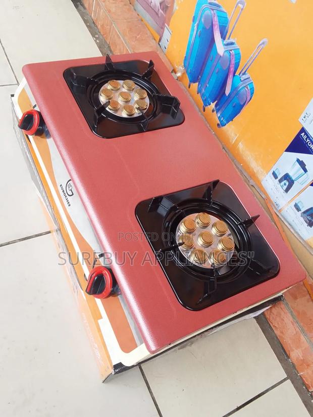 Eurochef Super 02 Table Top 2 Gas Burner Cooker With Auto Ignition
