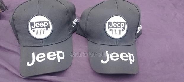 Jeep Black Branded Logo Baseball Caps Universal Fit