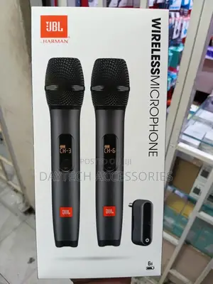 JBL Dual Wireless Microphone Set V1 in Black