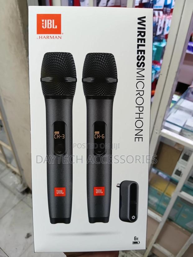 JBL Dual Wireless Microphone Set V1 in Black
