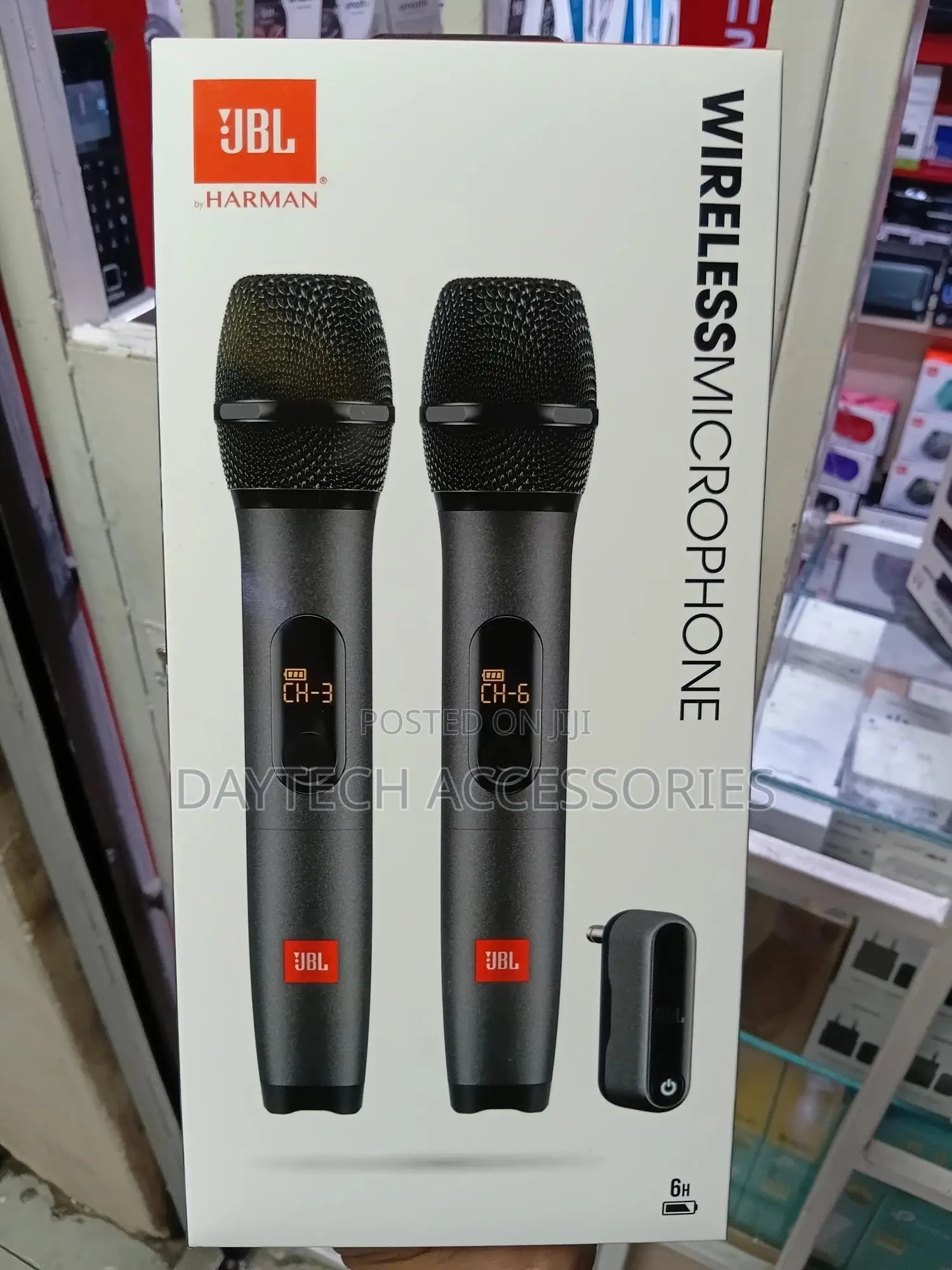 JBL Dual Wireless Microphone Set V1 in Black