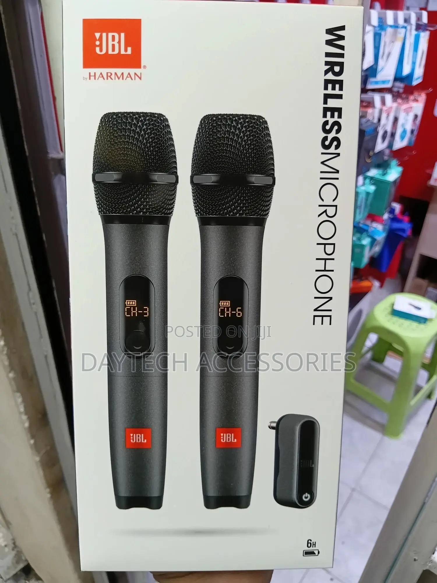 JBL Dual Wireless Microphone Set V1 in Black