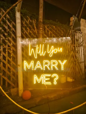 Will You Marry Me Oh Baby Neon Sign for Hire/Rent