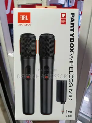 The JBL Partybox Wireless Mic (2-Pack System)