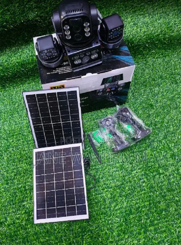 PTZ Solar Camera Triple Lens - Available