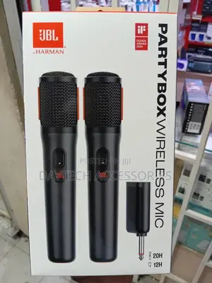 JBL Partybox Wireless Microphone Set 2.4ghz Digital Mic for Partybox.