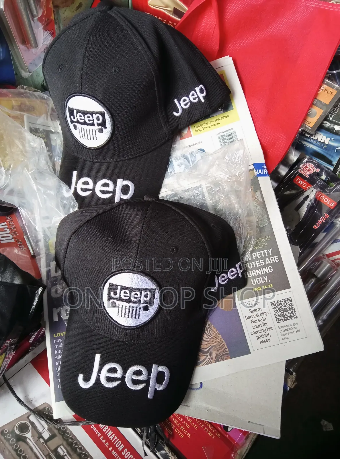 Breathable Lightweight Fabric Jeep Baseball Design Embroidered Cap