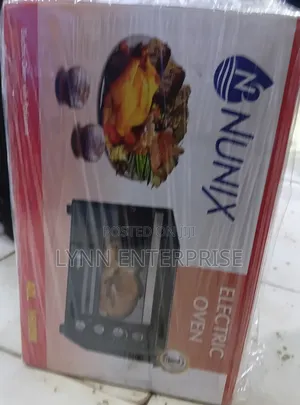 Nunix 4 Knob Settings 60 Litres Electric Rotisserie Oven
