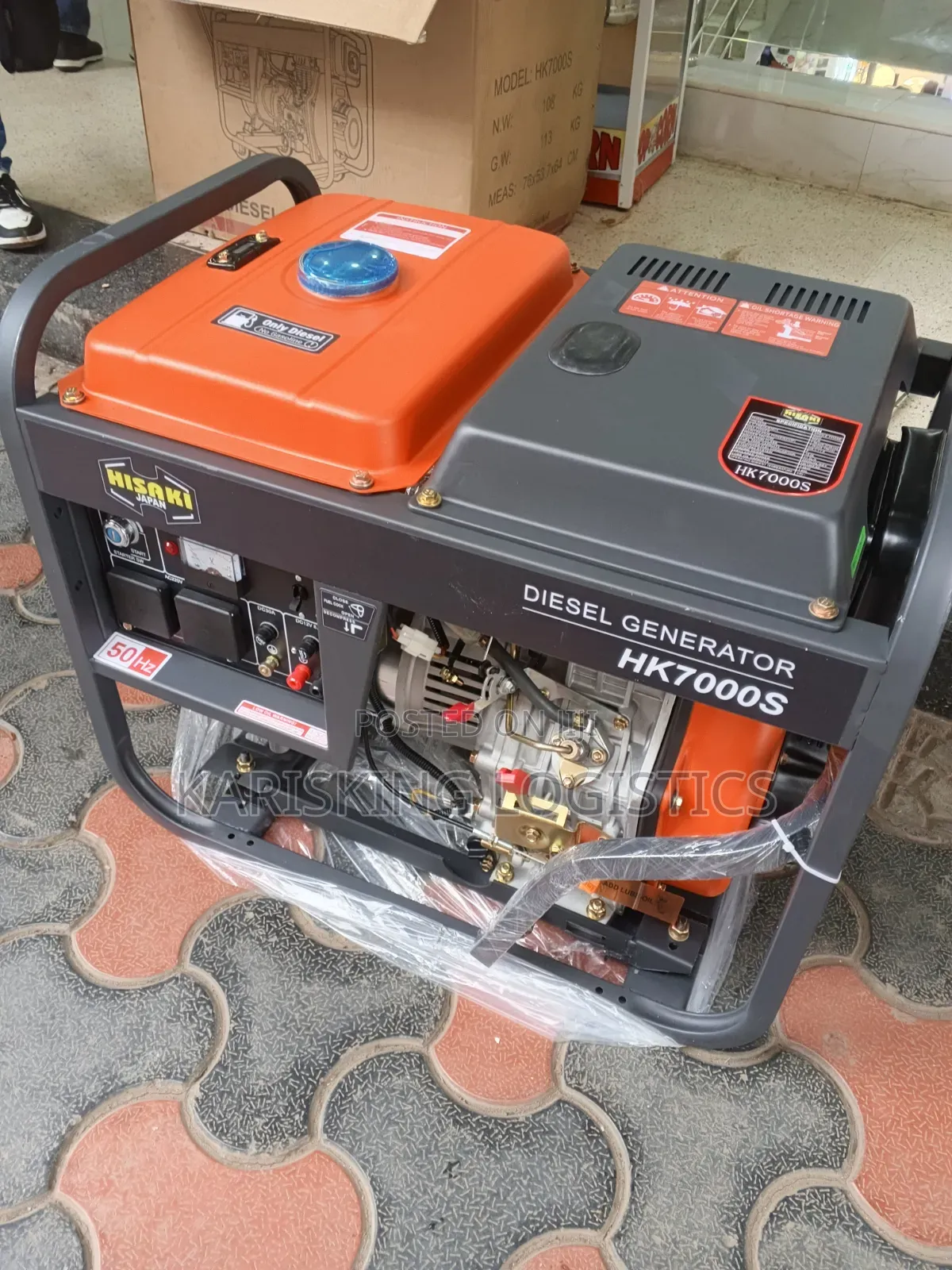 Hisaki - 9.3kva (8kw) Diesel Engine Generator Openset