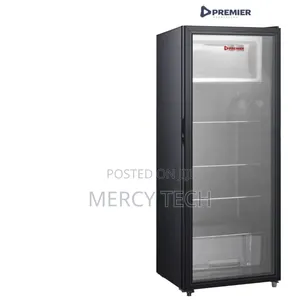 *Premier Pm-165l Glass Doorll 165-litre Upright Display Fridge