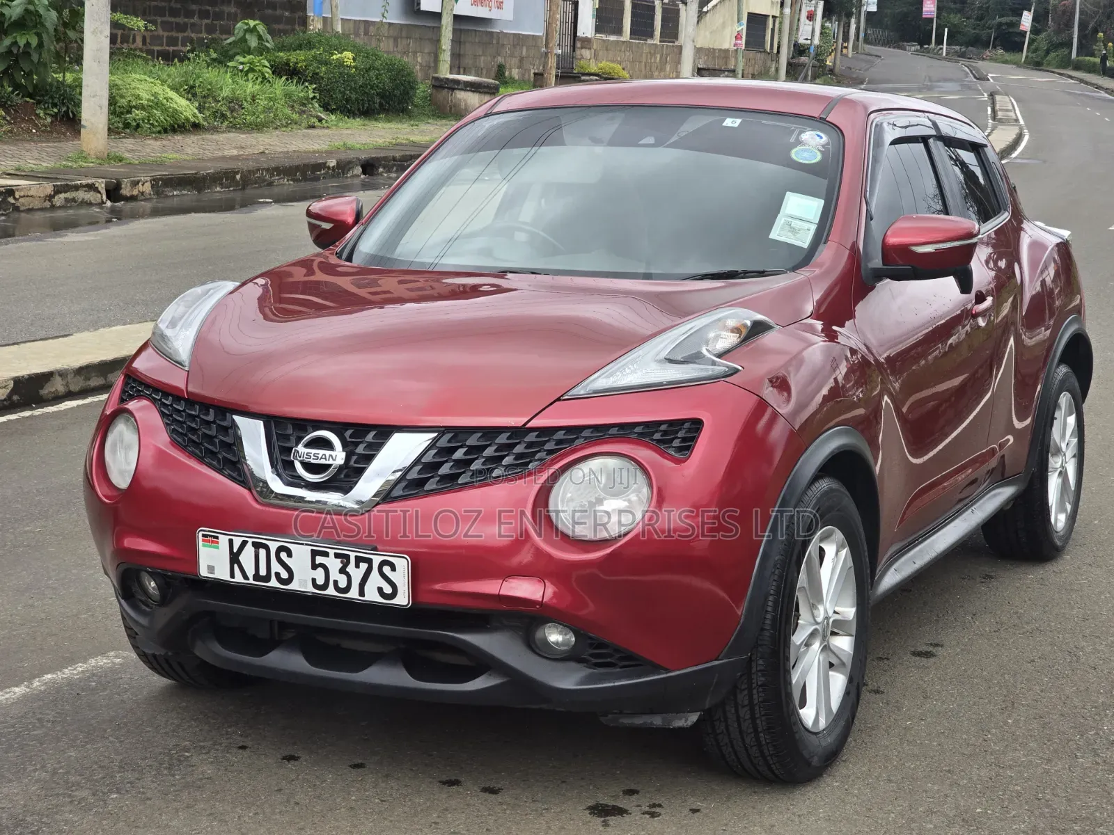 Nissan Juke 2017 Red