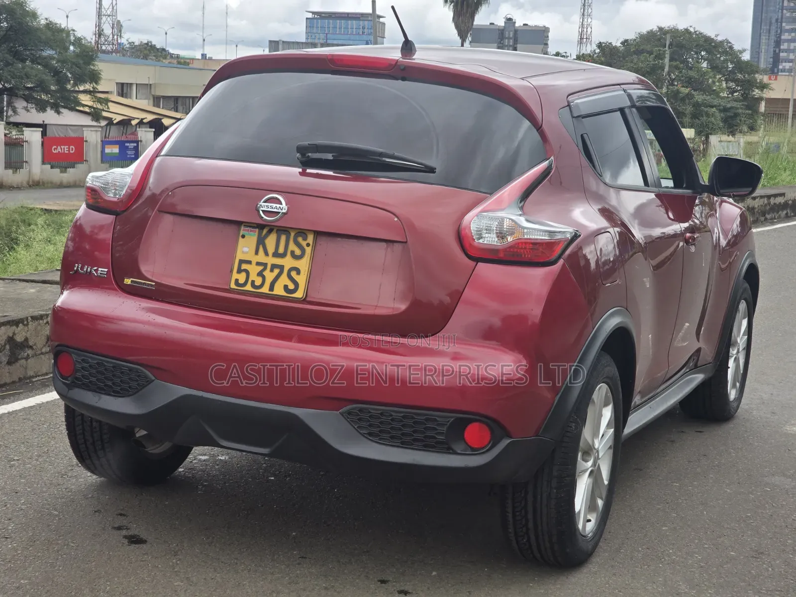 Nissan Juke 2017 Red