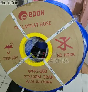 Edon PVC Lay Flat Hose 2"×100m 3bar