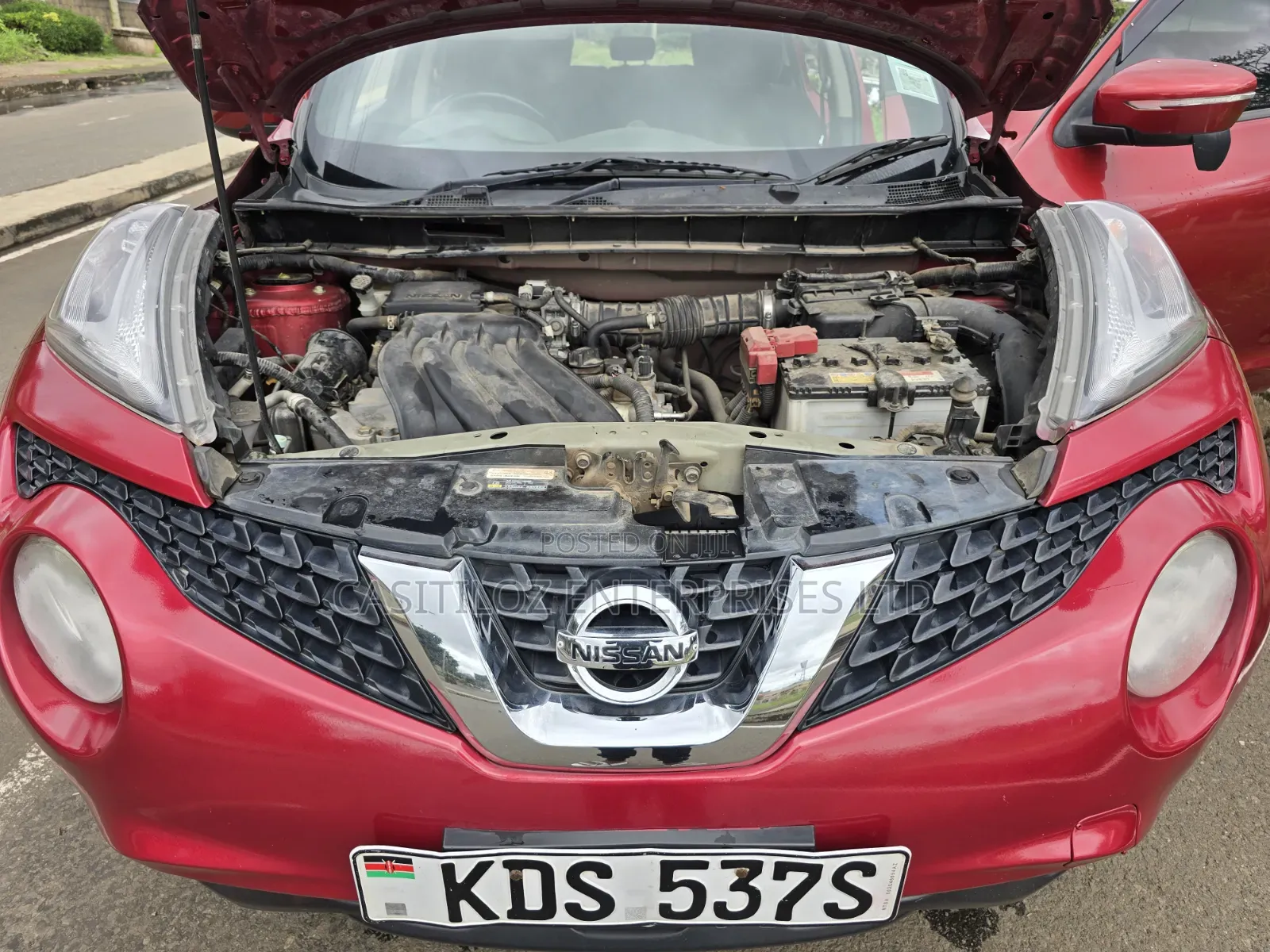 Nissan Juke 2017 Red