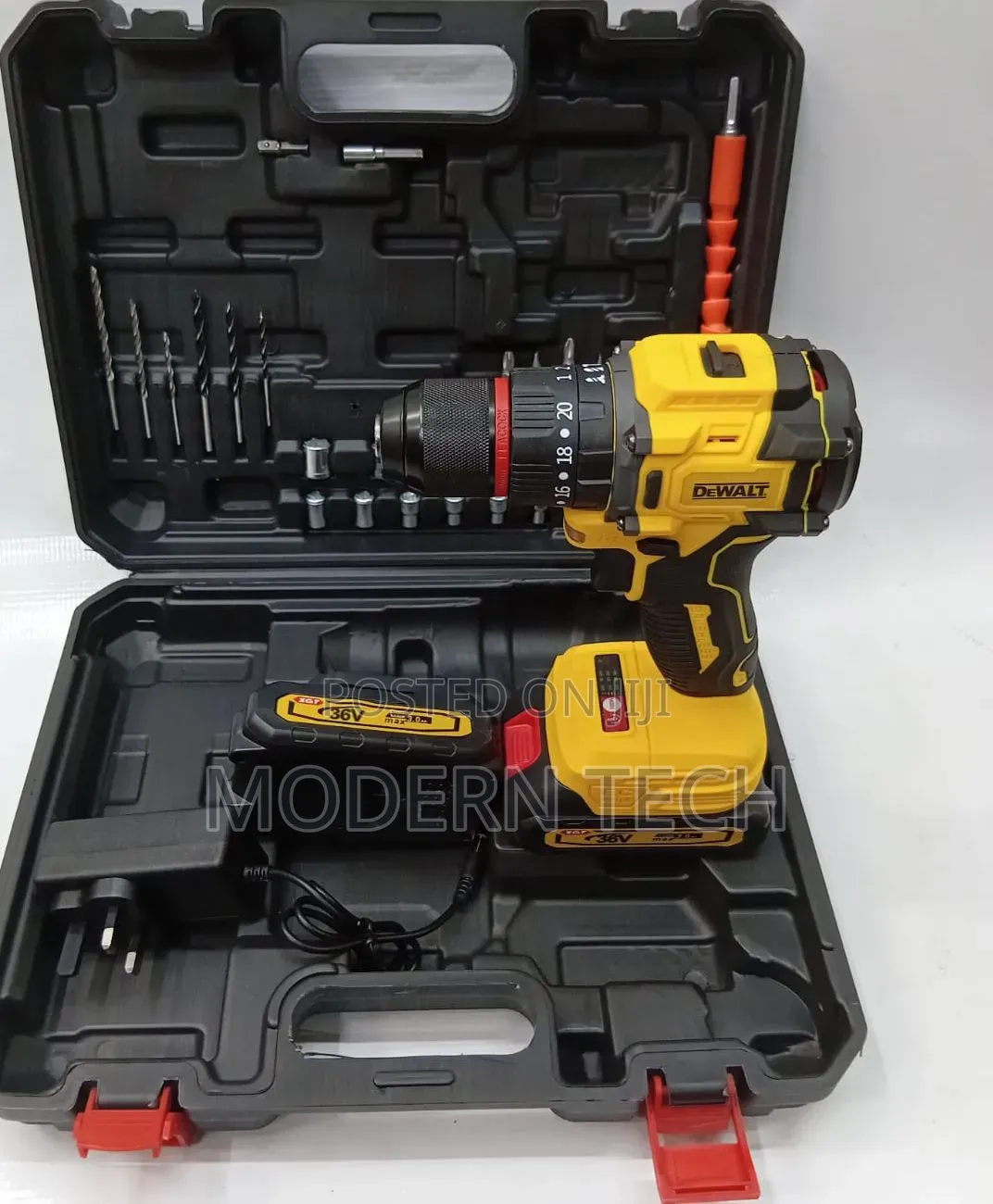 Dewalt Heavy-Duty 36v Cordless Drill (Brushless Motor)