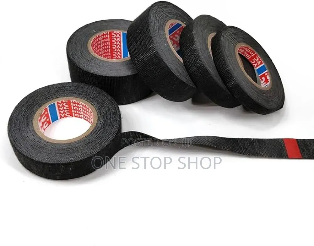 1pc 20mm Adhesive Cloth Tape Ideal For Wrapping Protecting Cable Loom
