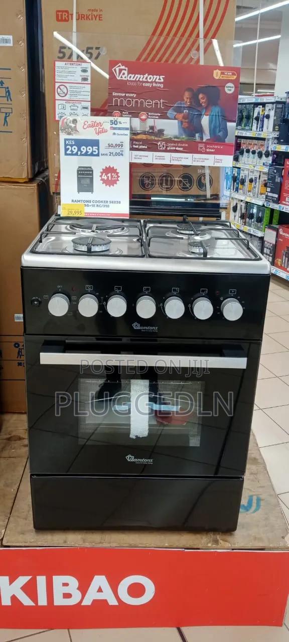 Ramtons Cooker 3g+1e 60x60cm Rc806 (Silver)
