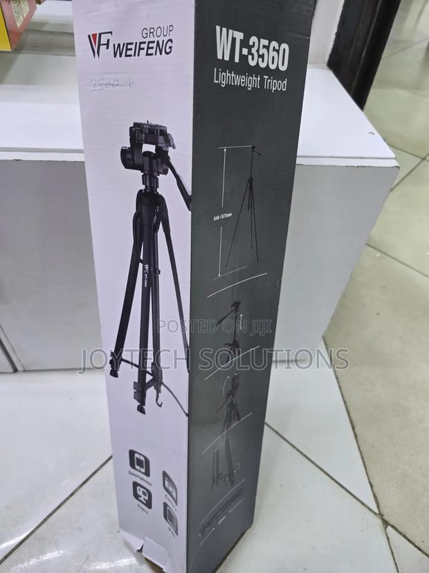 Tripod Weifeng 3560 – Tall 1.6m, Super Stable + Phone Holder | Deal - thumbnail 2