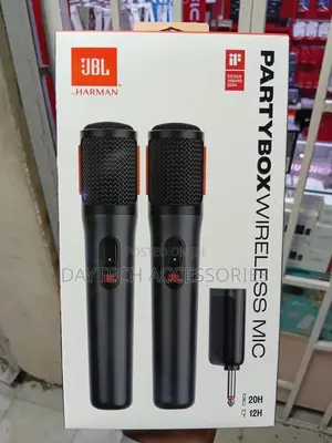 JBL Partybox Digital Wireless Microphones for JBL Partybox Speakers.