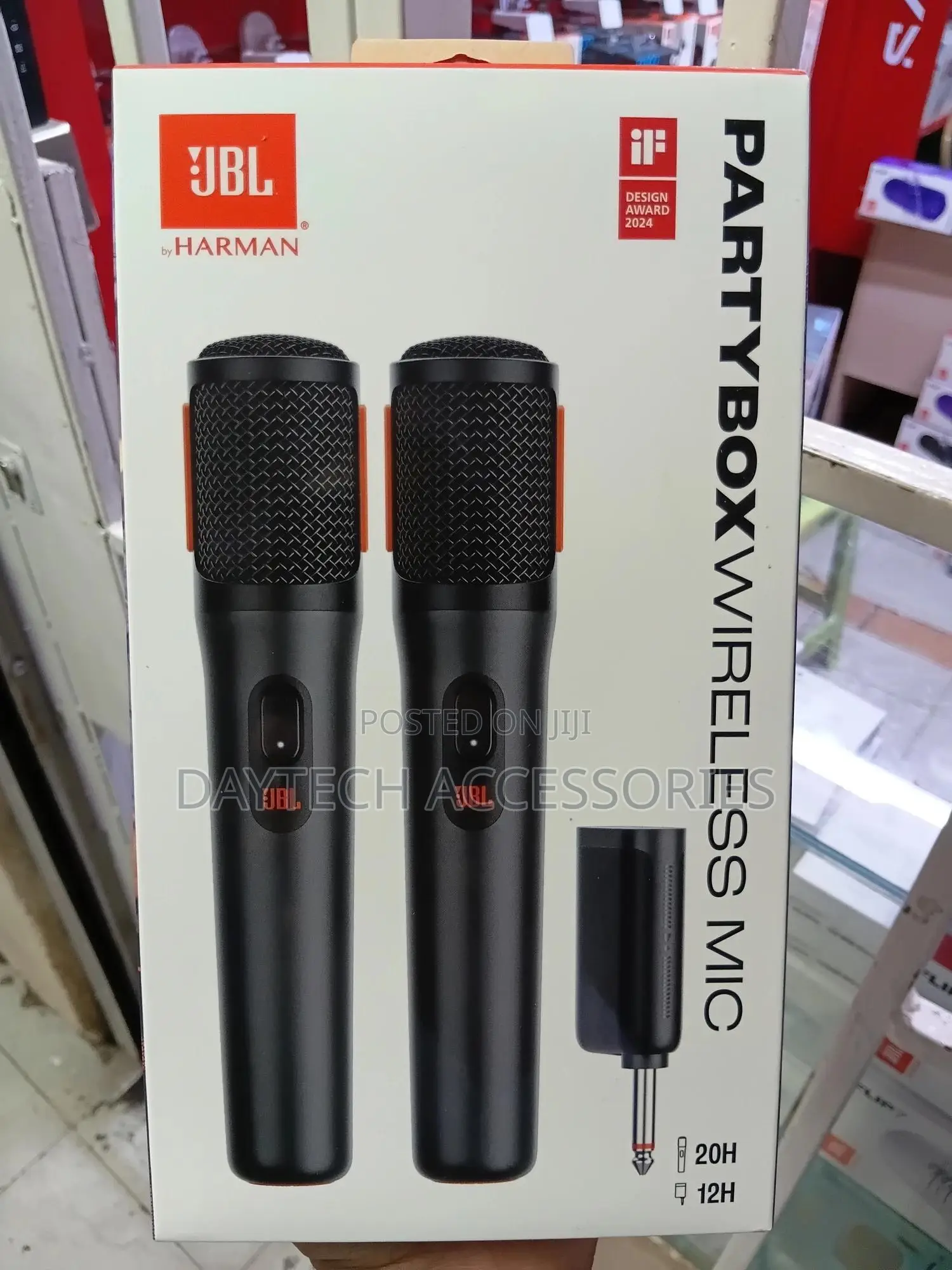 JBL Partybox Digital Wireless Microphones for JBL Partybox Speakers.