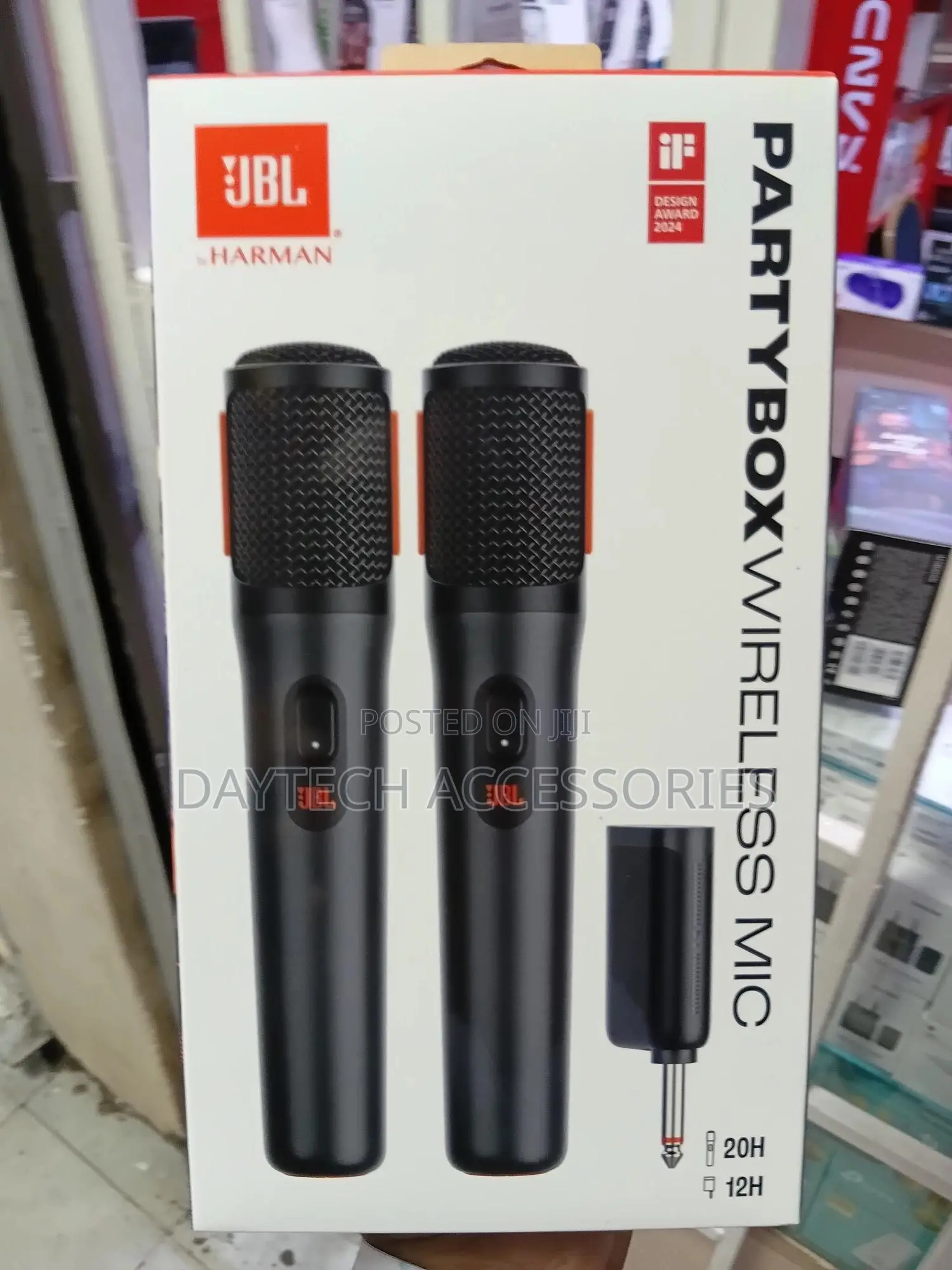 JBL Partybox Digital Wireless Microphones for JBL Partybox Speakers.
