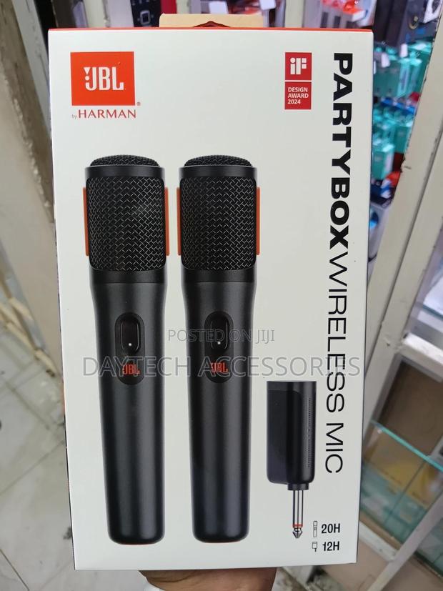 JBL Partybox Digital Wireless Microphones for JBL Partybox Speakers.