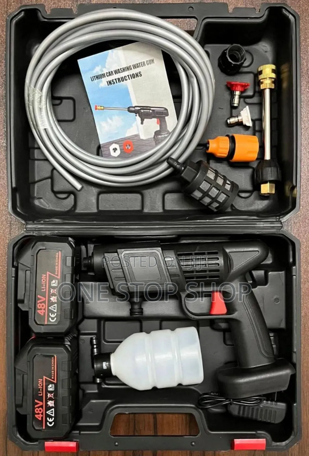 Handheld Rechargeable Pressure Washer Spray Gun