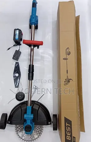 9-Inch Cordless Grass Brush Cutter Machine