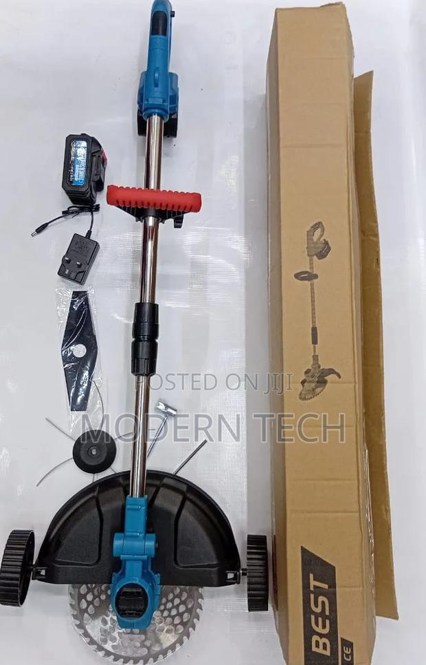 9-Inch Cordless Grass Brush Cutter Machine