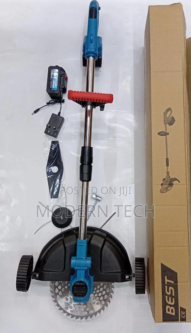 Compact 9-Inch Electric Brush Cutter (Cordless)