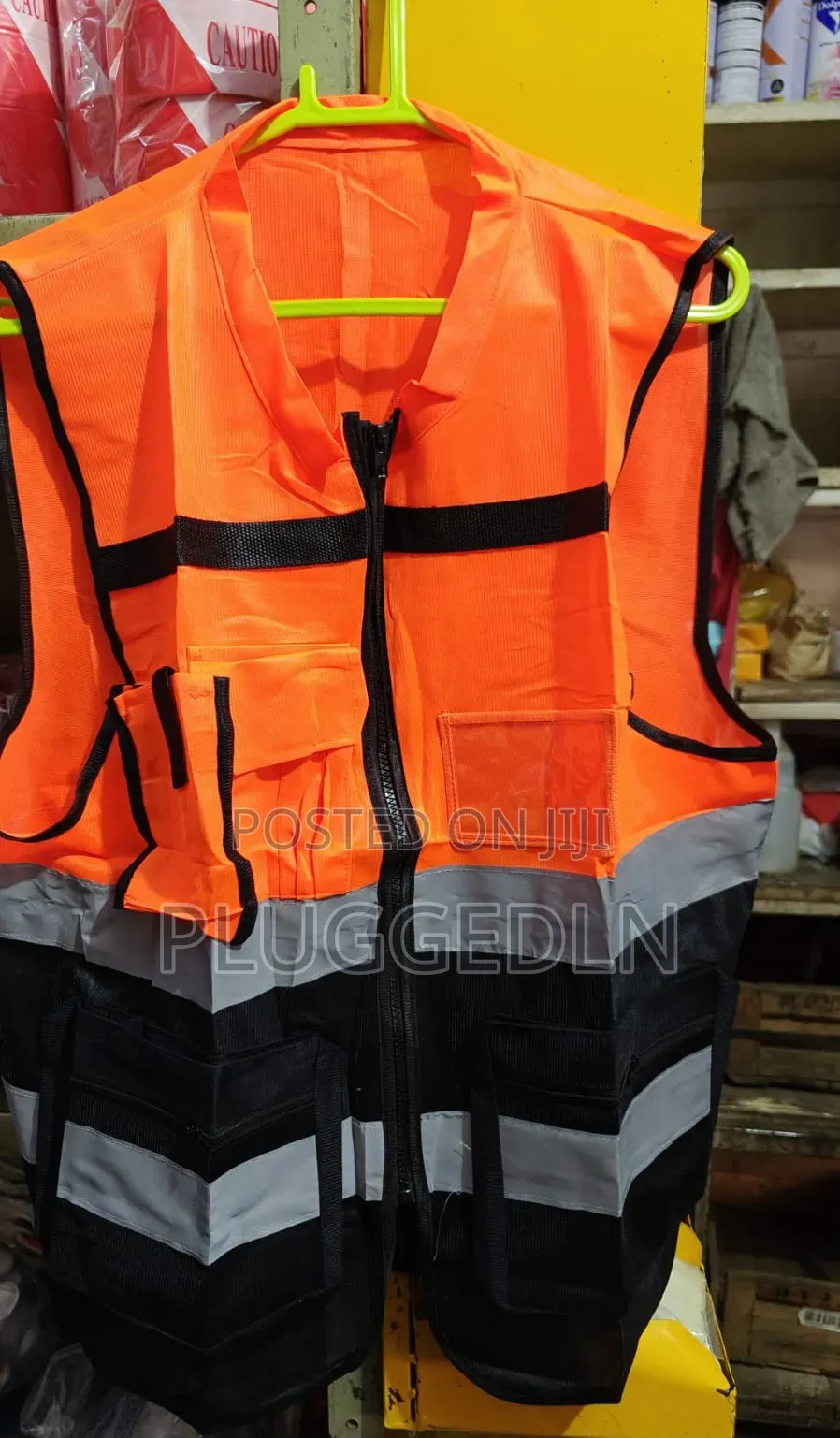 Executive Reflector Vest- Orange-black.