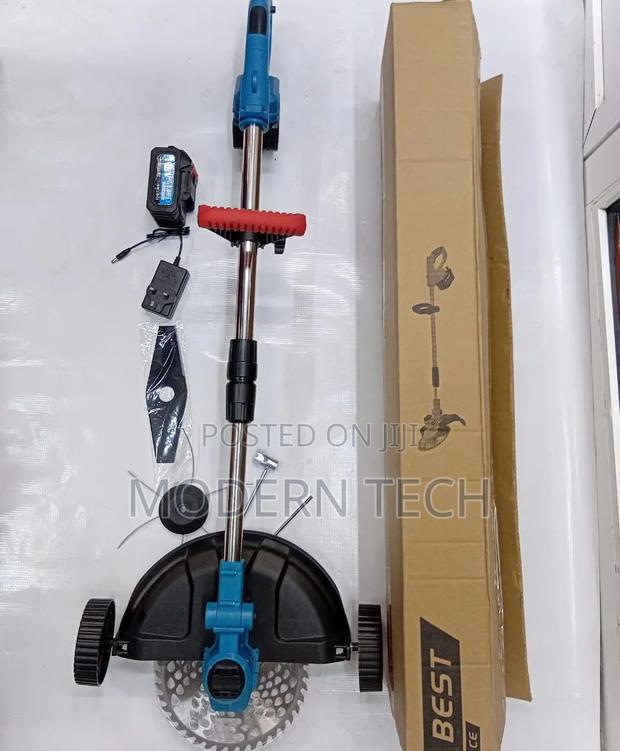 9-Inch Electric Cordless Grass Trimmer Cutter