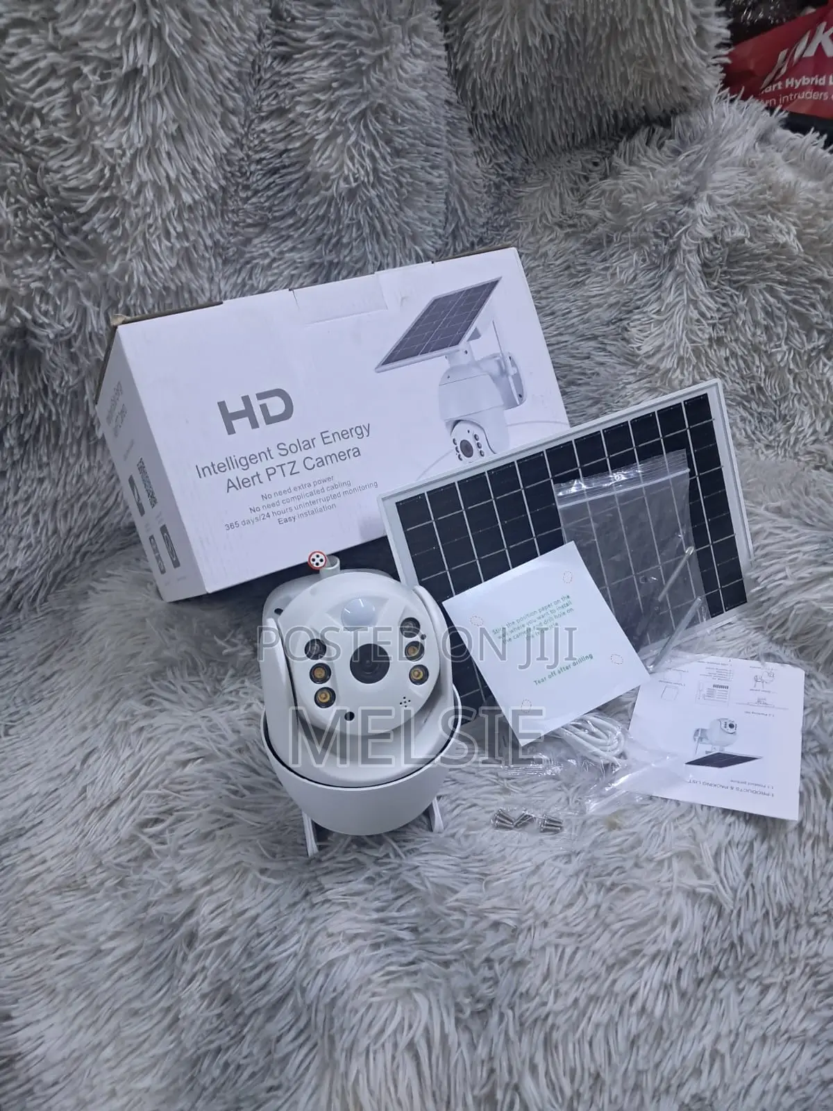 Ubox Single Lens 4g Solar CCTV Camera With Night Vision PTZ Control