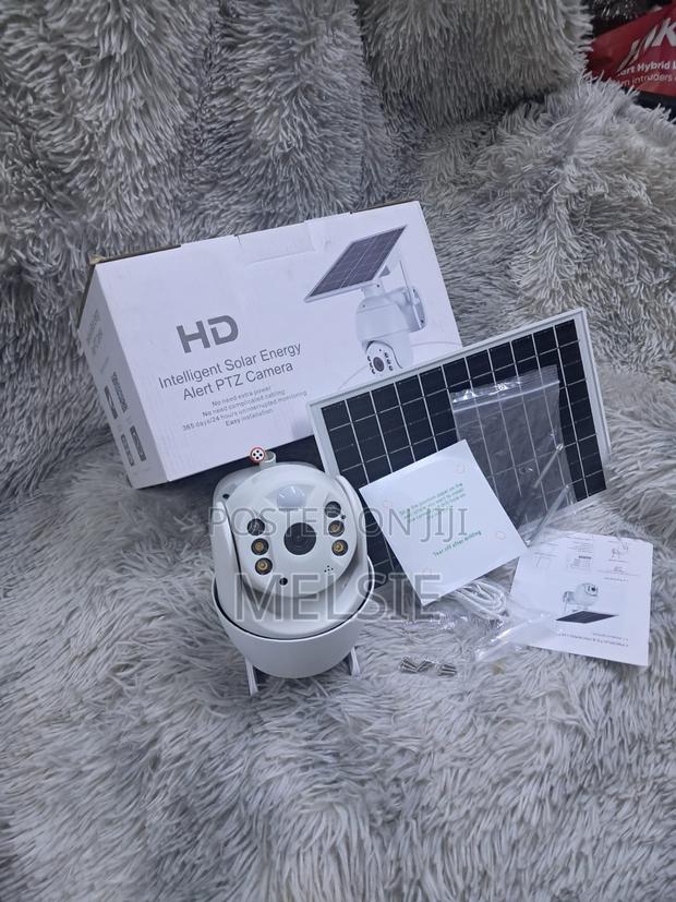 Ubox Single Lens 4g Solar CCTV Camera With Night Vision PTZ Control