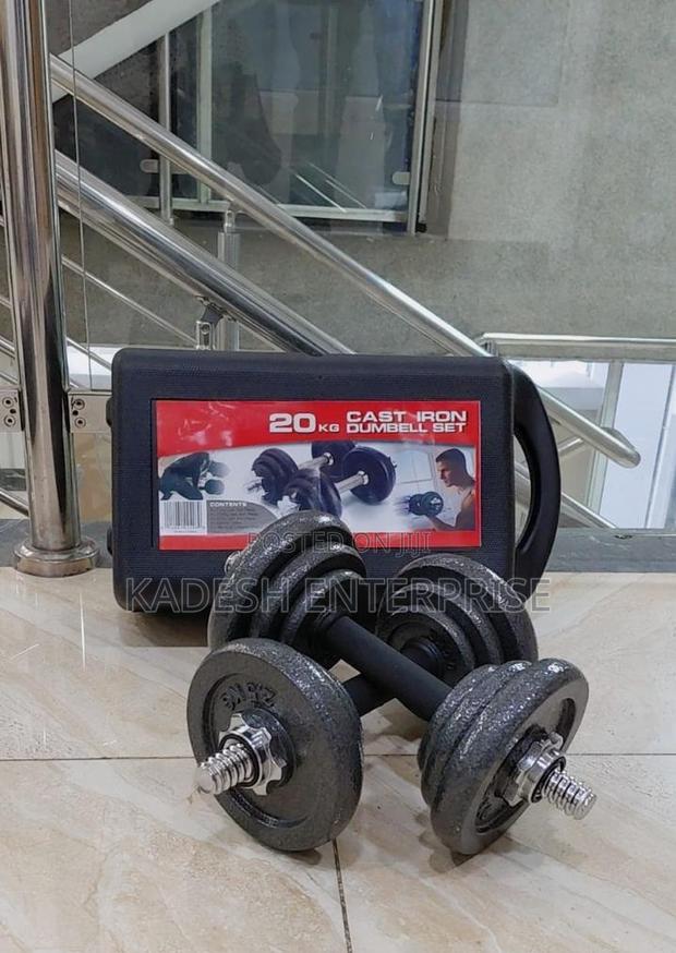 Cast Iron Dumbbell Set 20kg