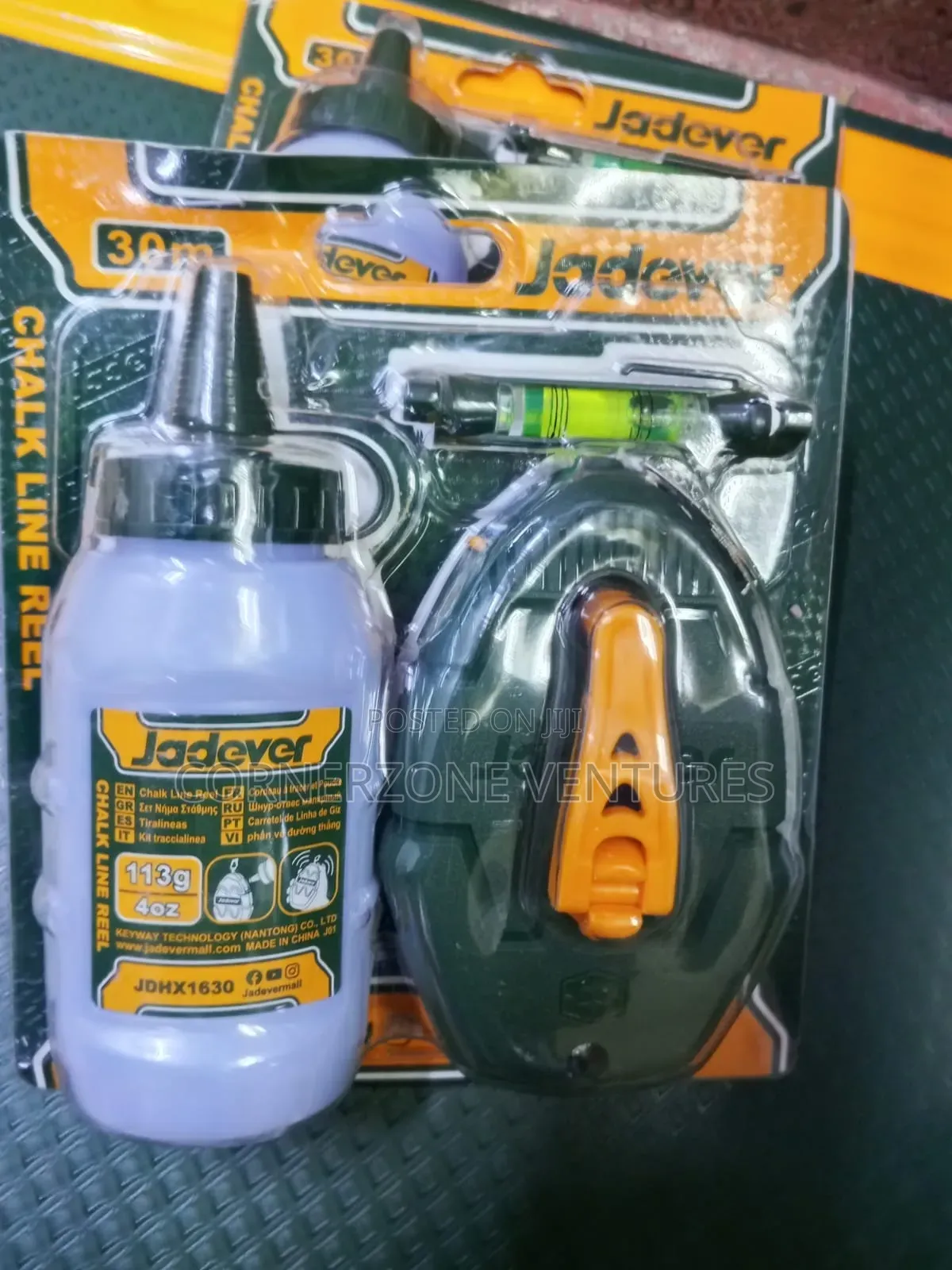 Jadever Chalk Line/ 30m Chalk Line Reel