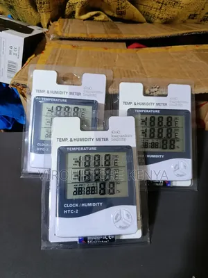 HTC-2 Digital Thermometer Hygrometer Indoor Temperature Humidity Meter