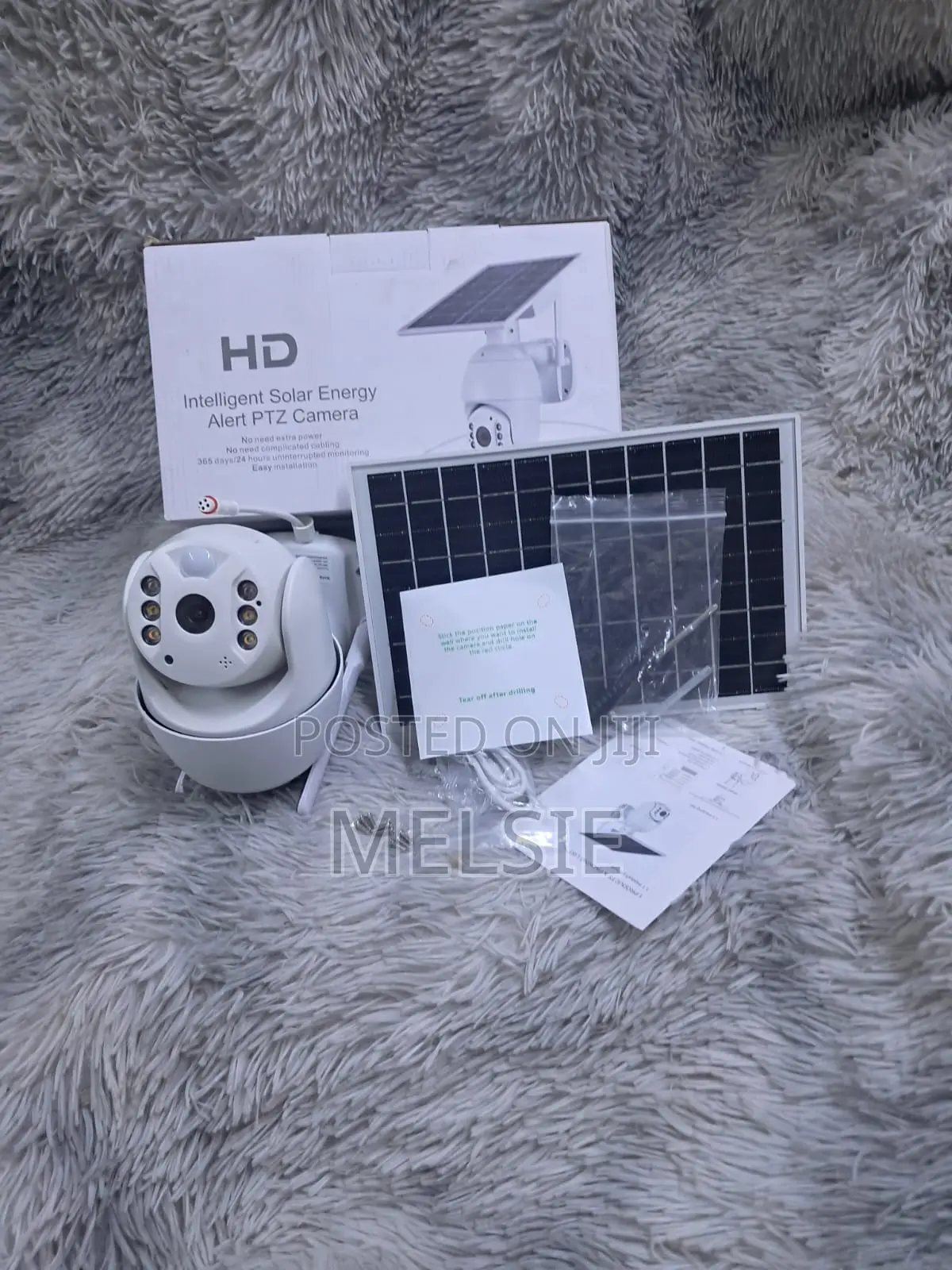 Wireless Ubox 4g Solar Powered Outdoor Camera With Motion Alerts