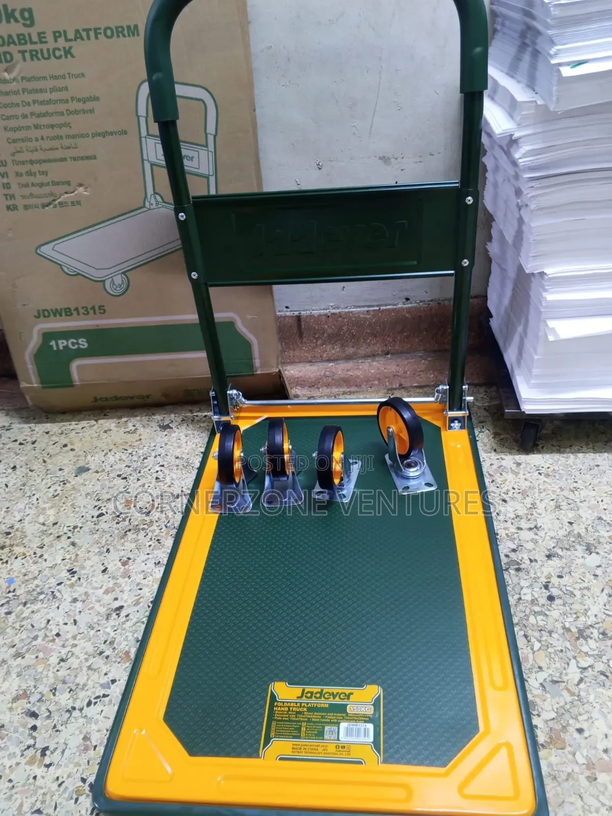 Jadever 150kg Platform Trolley/ Platform Trolley