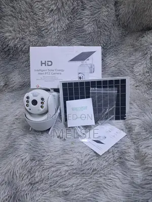 Ubox PTZ 4g Solar Security Camera With Sim Support Two-Way Audio