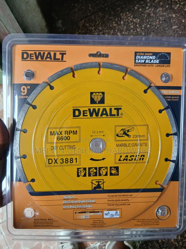 Dewalt Diamond Disk 9" - main view