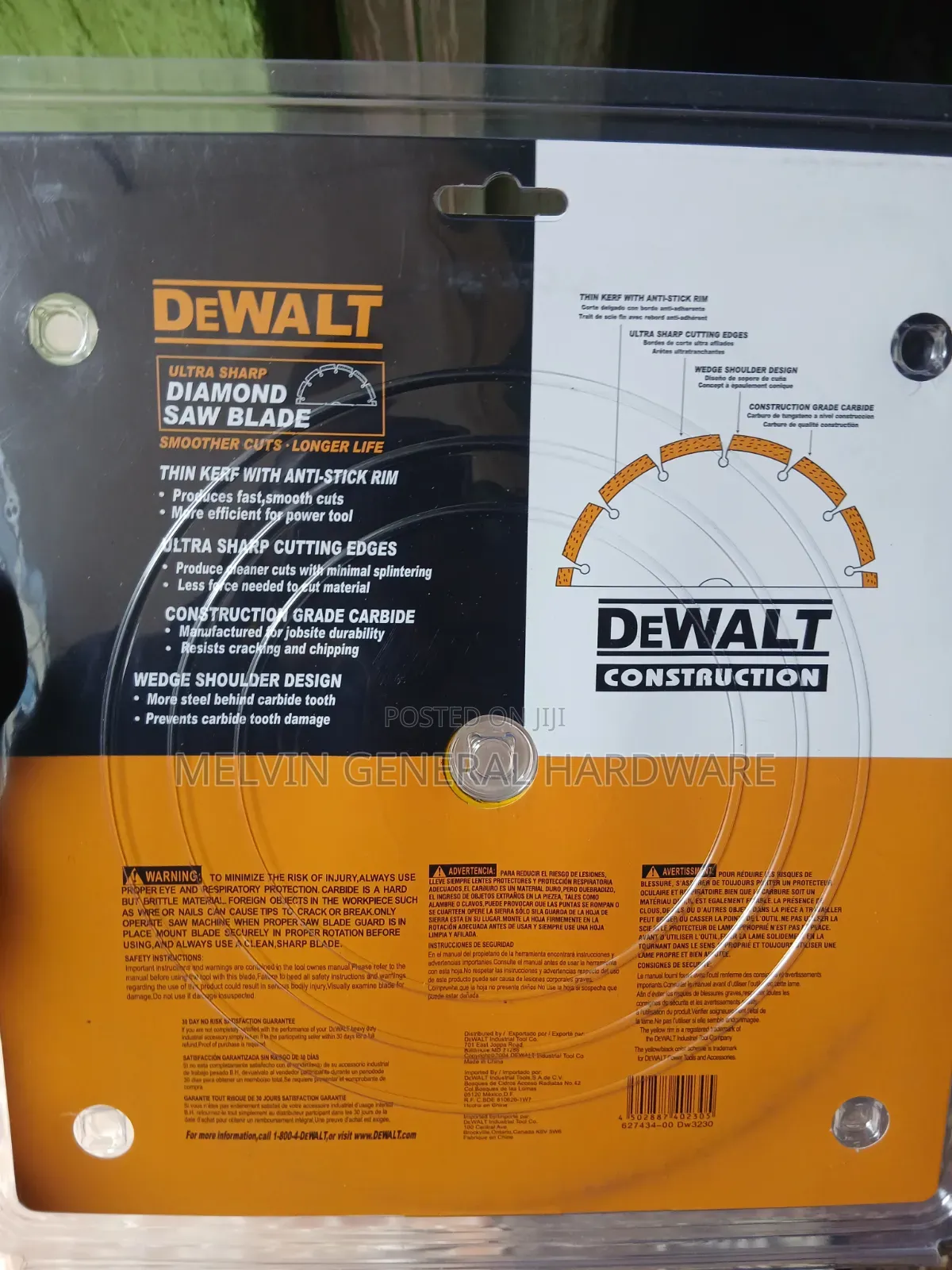 Dewalt Diamond Disk 9"
