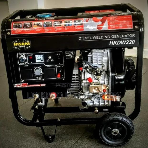 7.5kva 220 Amps Hisaki Welding Generator