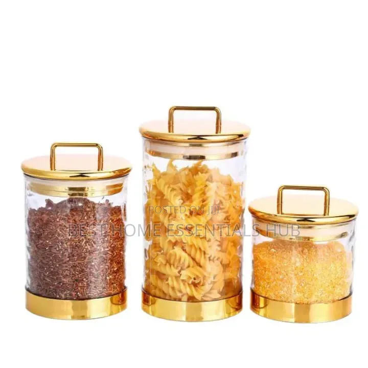 *3pcs Set High Quality Luxury Cannister Set