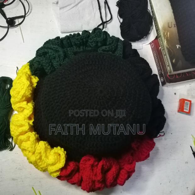 Crochet Ruffle Hat - thumbnail 2