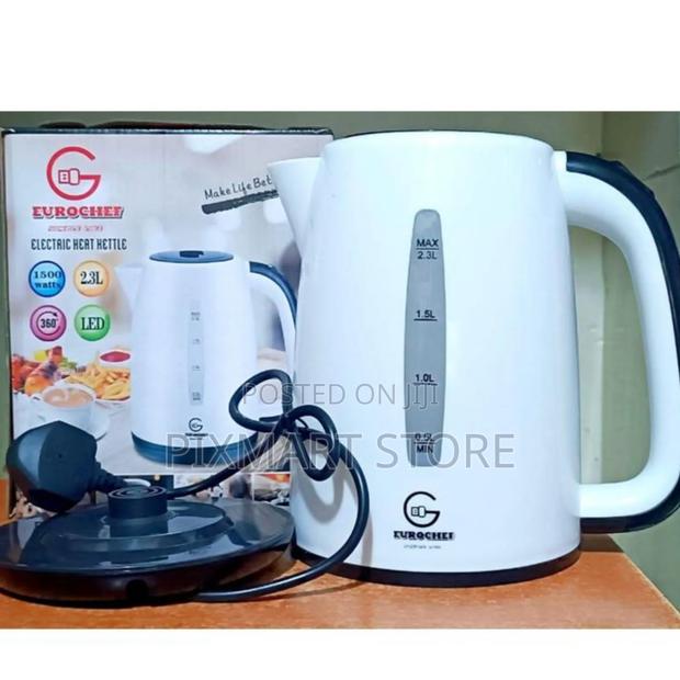 Eurochef 2.3l Electric Kettle Fast Boil Safe Durable