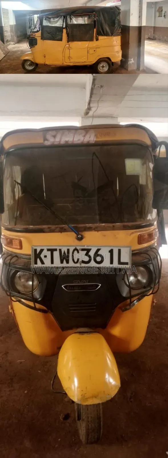 Bajaj 2019 Yellow