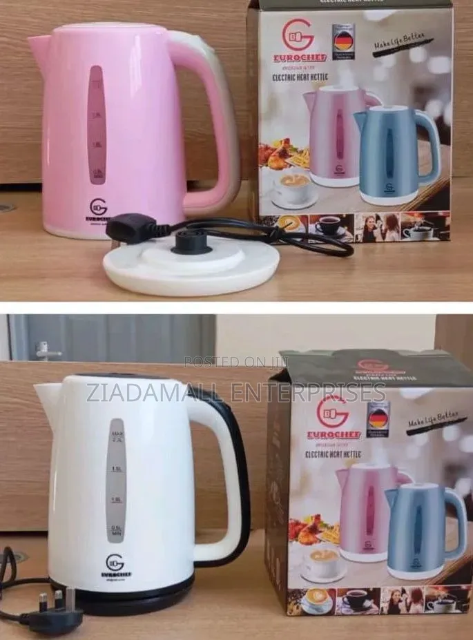 Eurochef Electric Kettle Plastic 2.3 Litres