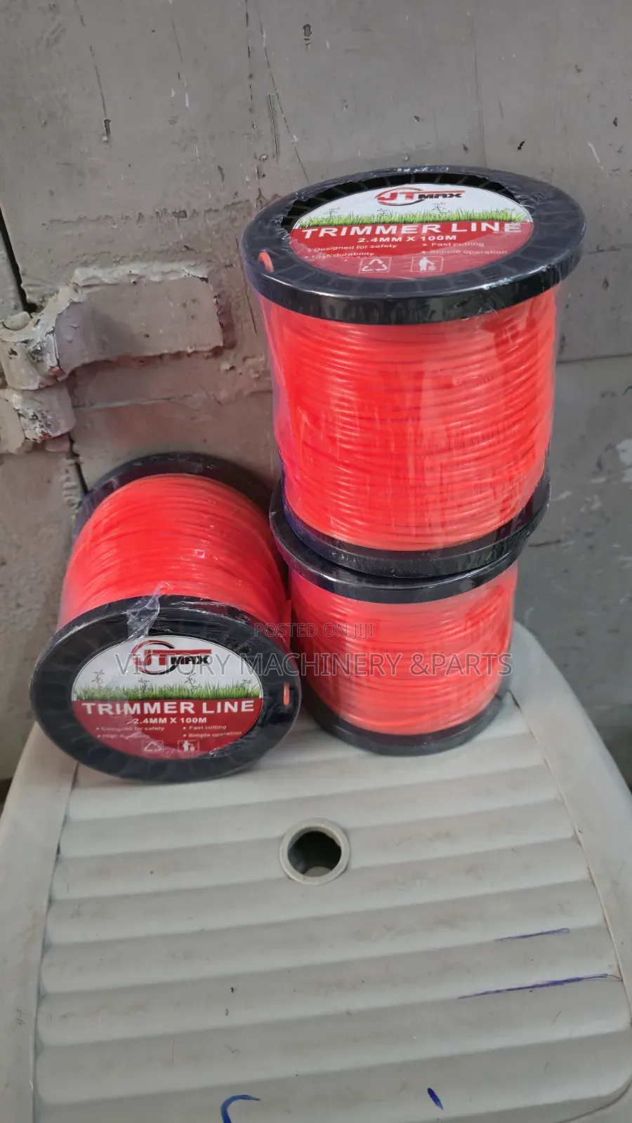 2.4mmx100m Trimmer Line for Brush Cutter Machines Both 2stroke 4